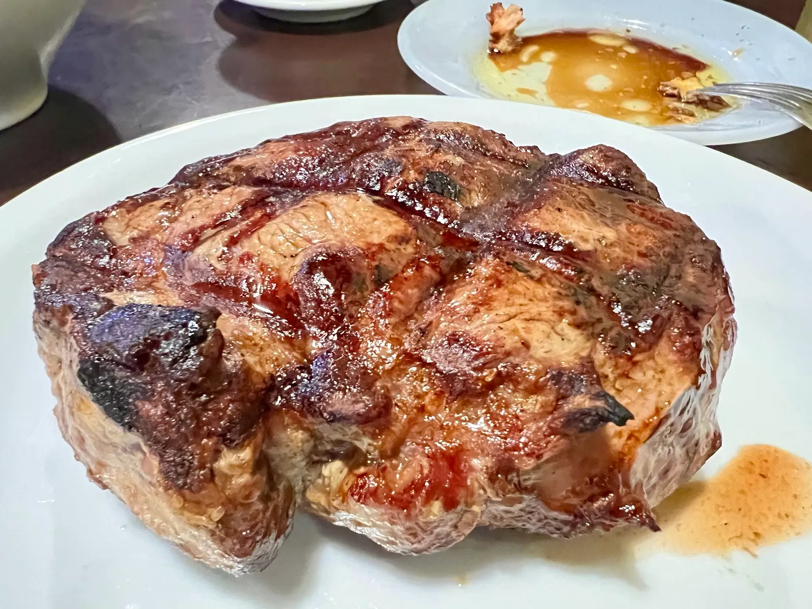Bife de chorizo a la parrilla